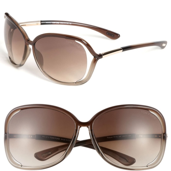 Tom Ford Accessories - New TOM FORD Raquel Gradient Brown Oval Sunglasses